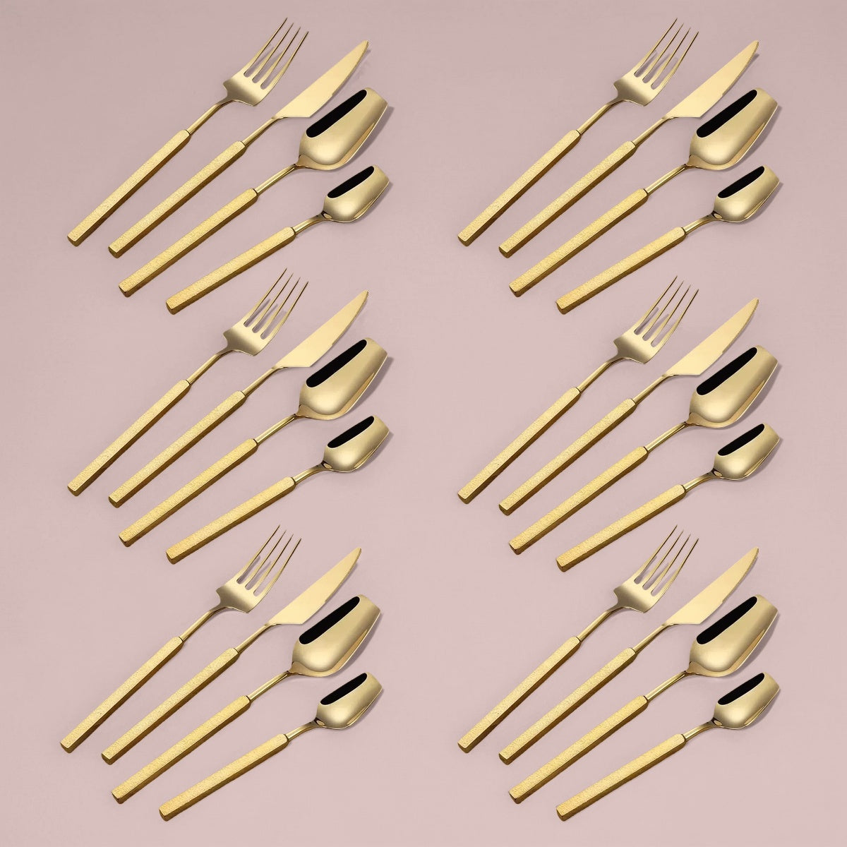 Ensemble de couverts en inox