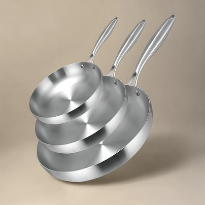 Poêle en Acier Inoxydable 304