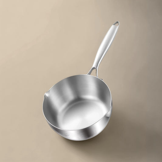 Casserole en Acier Inoxydable 316 avec Couvercle