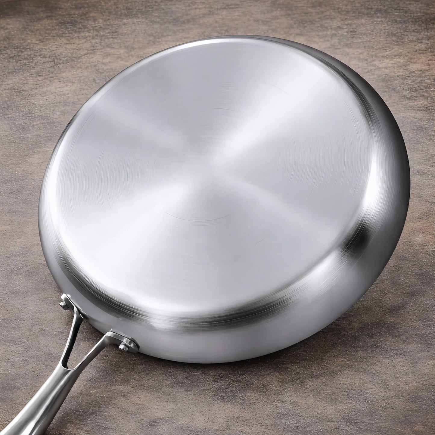 Lot de poêle en inox