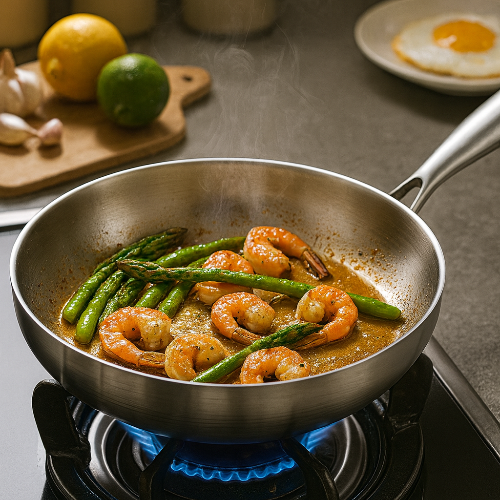 Poêle en Acier Inoxydable 316