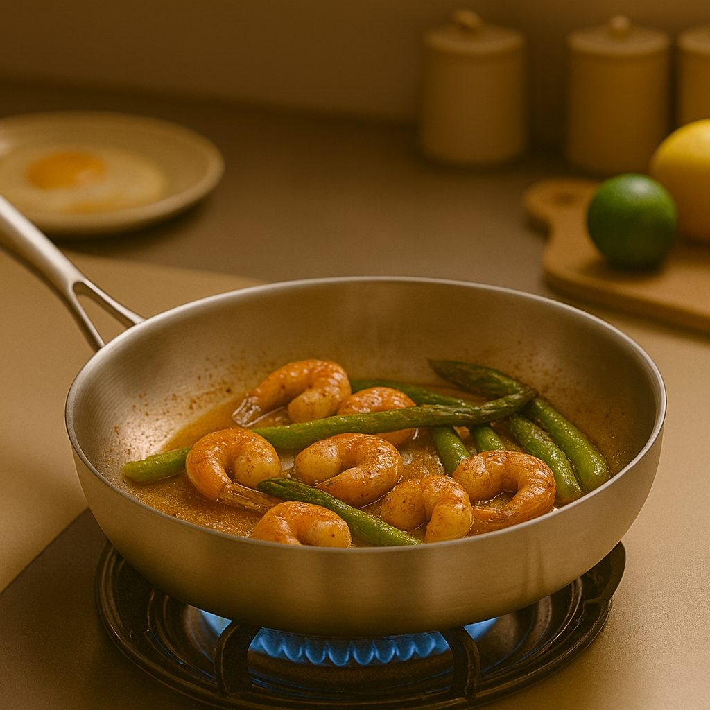 Poêle en Acier Inoxydable 316