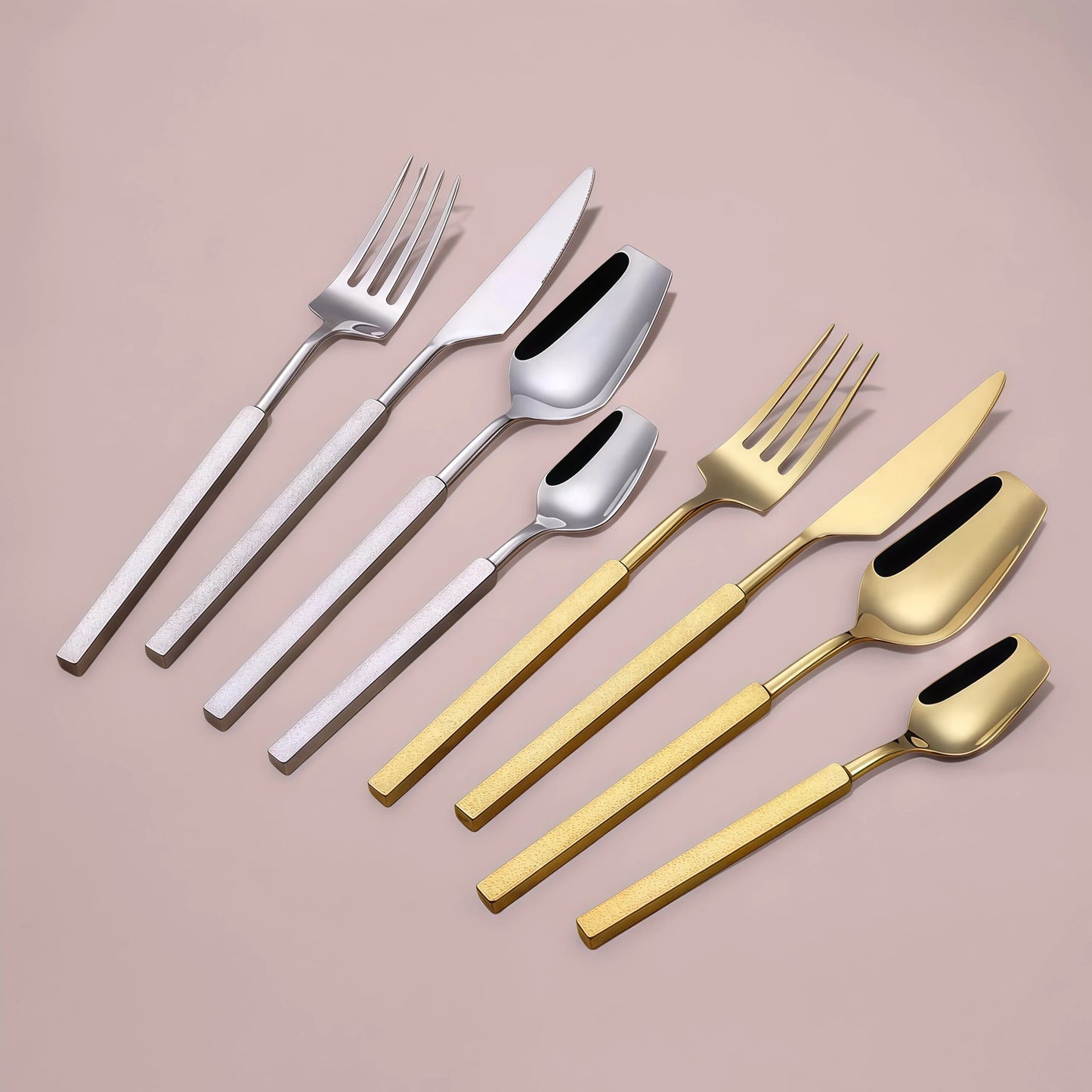 Ensemble de couverts en inox