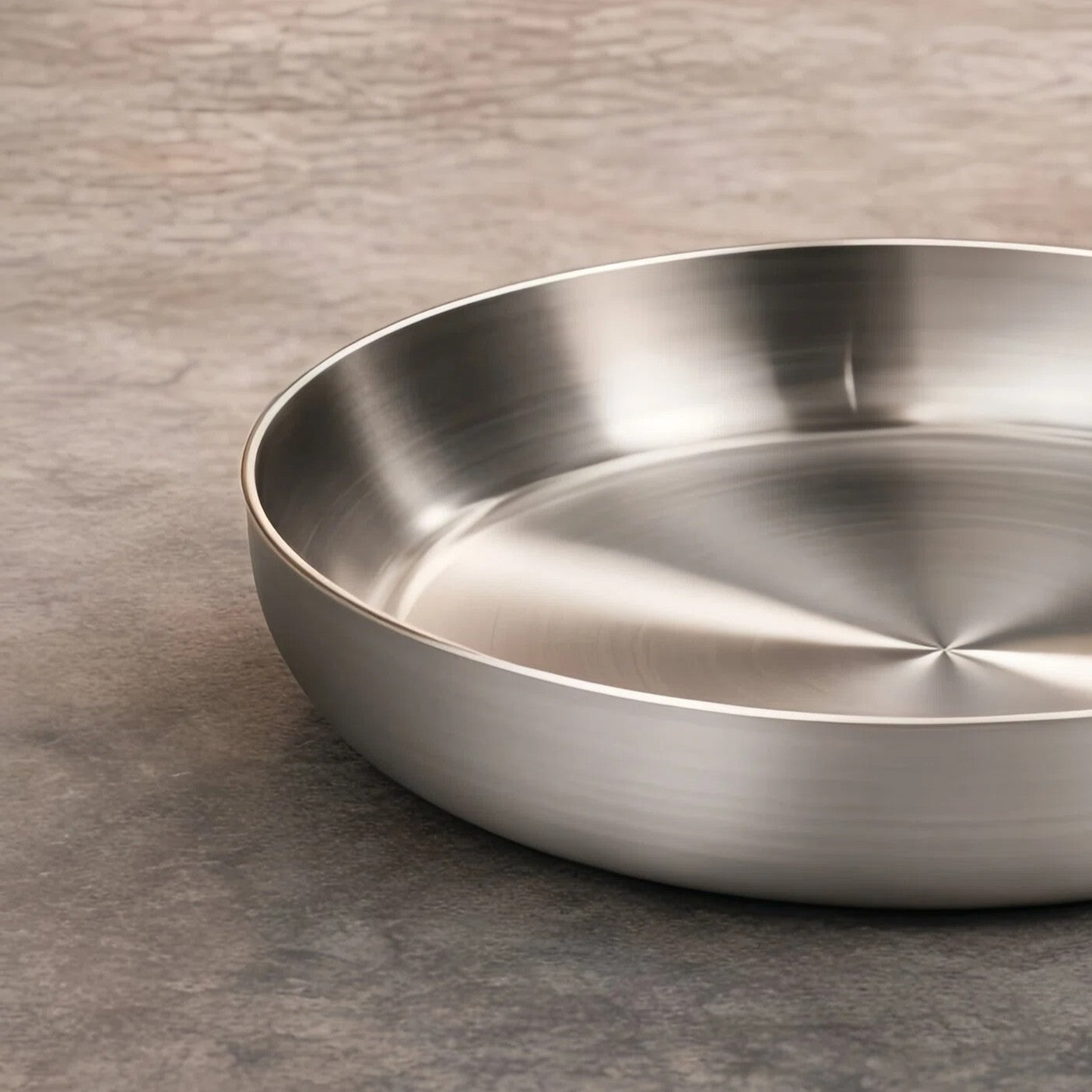 Lot de poêle en inox